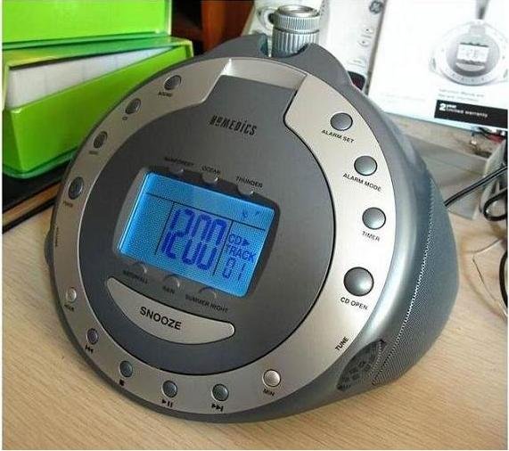 Homedics SS 6000 Sleep Sound Machine Clock Radio From Allanhua, 70.56