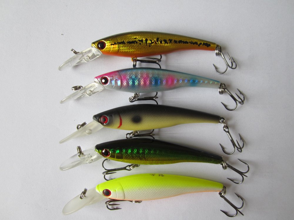 Saltwater Jerkbait Floating Minnow Seabass Fisihing Lure 125mm 16.5g
