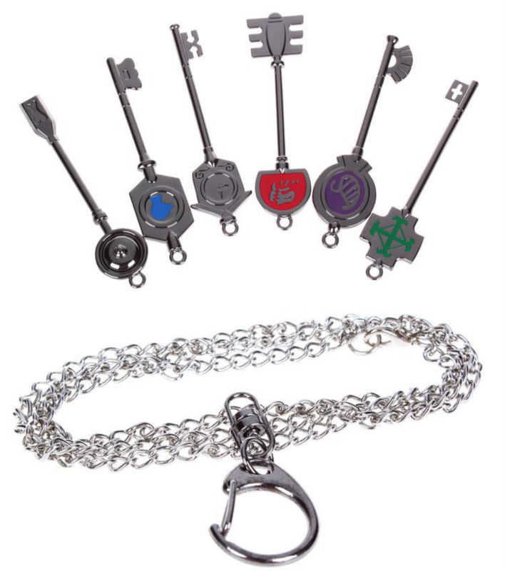fairy tail lucy keys set