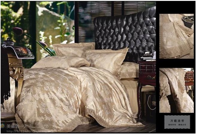 Purple Pink Silk Comforter Bedding Set King Queen Size Comforters