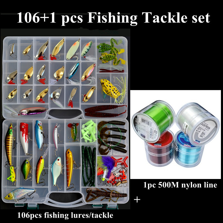 Buy Dropship Products Of Wholesale 118 Fishing Lures Set With 2 Layer