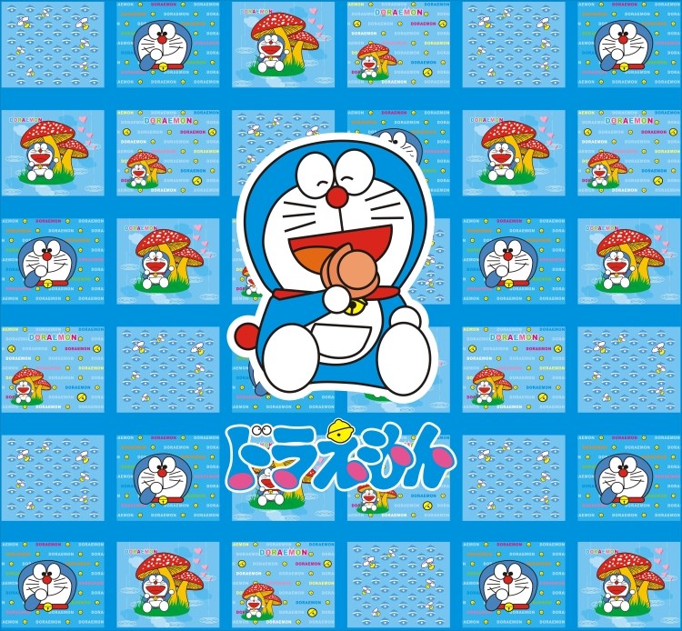 Paling Populer 30+ Wallpaper Doraemon Background Biru ...