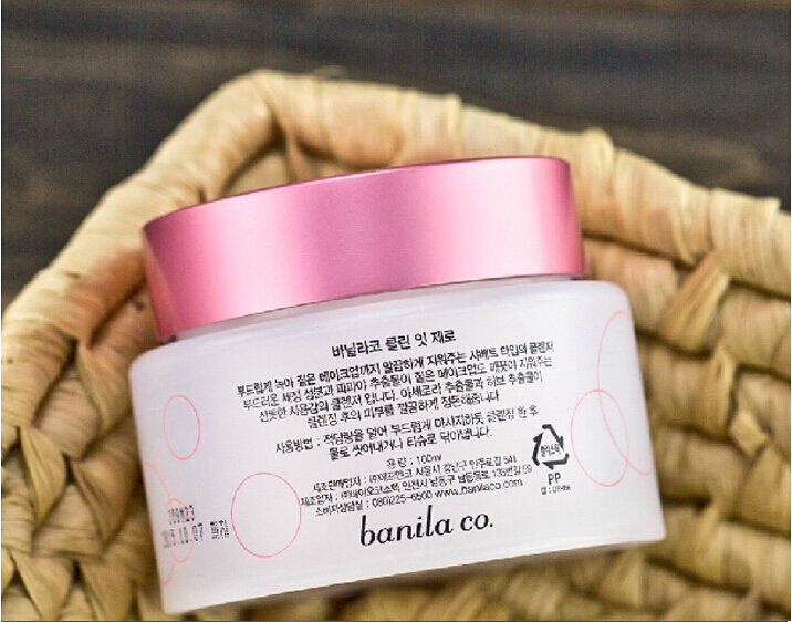Wholesale, Korea 100ml Pink Banila Co Clean It Zero Makeup Remover Deep Cleanser Cream, By EMS