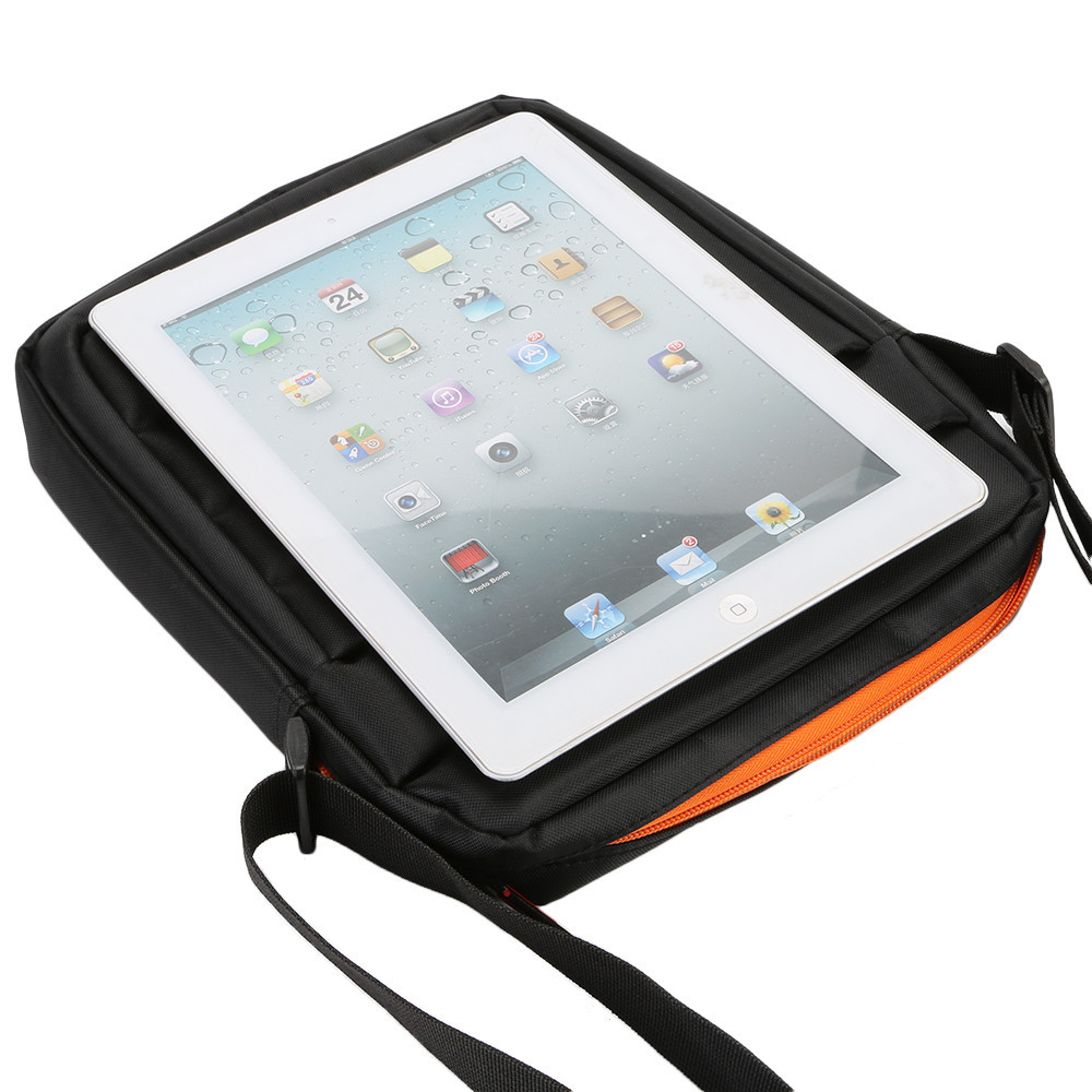 2021 10 Inch Android PC Tablet Bag Case Black Vertical Shoulder Bag