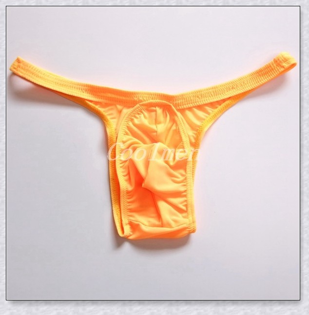 2021 Sexy Mens Underwear Gay Male Shorts Sheer Panties Seamless Nylon Thongs Mens G String Pouch