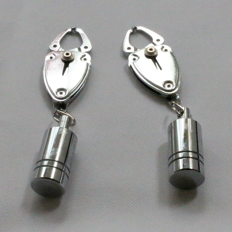 Latest Metal Fish Style Heavy Nipple Clamps /Nipple Clips, Breast ...