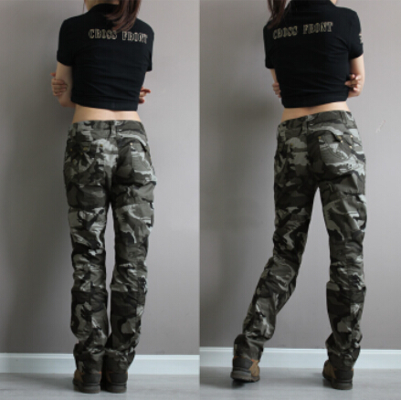 2020 New Fashion Plus Size Camouflage Trousers Camo Pants For Women ...