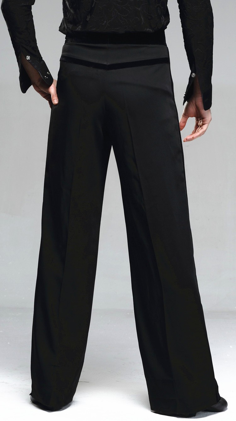 Wholesale 2015 New Men Latin Dance Pants Velvet Mens Ballroom Dance