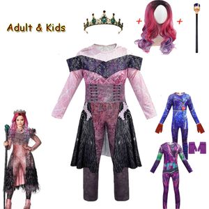 Afstammelingen 3 Audrey Kostuum Meisje Fantasia Halloween Kostuum voor Kinderen Fancy Party Vrouwen Jumpsuit Evie Mal Cosplay Costumecosplay