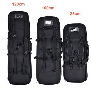 Desert 85cm 100cm 120cm Tactical Hunting Backpack Dual Rifle Square Carry Bag with Shoulder Strap Gun Protection Case Backpack