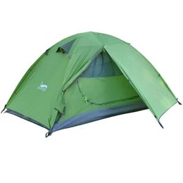 Désert et renard 2 personnes imperméables tente saison 3 sac à dos de randonnée de randonnée de voyage camping plage voyage double tente extérieure en couches 240507