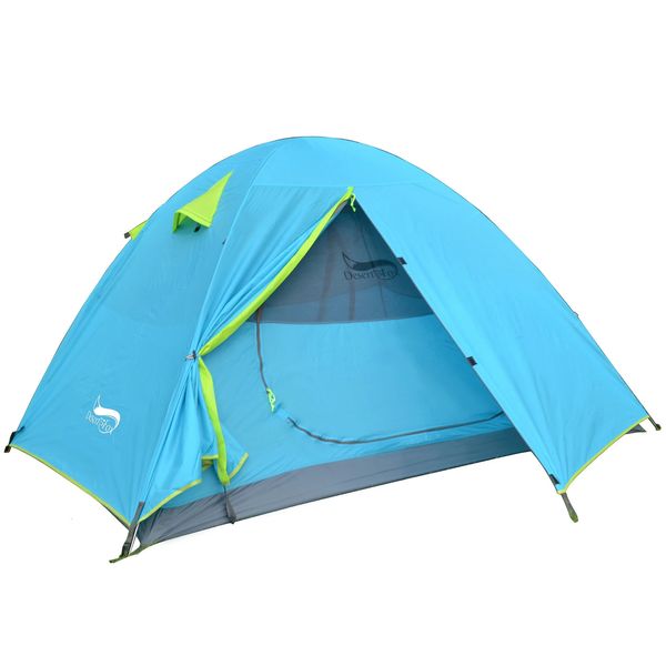 Désert renard 1 personne de randonnée tente de camping simple de camping imperméable