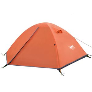 Desert Fox 2 Personne Tent Lightweight 3 Saison Tentes de randonnée pour couple Famille Randonnée Camping Polaire en aluminium Termone