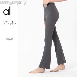 Desginer alooo yoga pant leggings wide been dames sport casubell-bottoms buik zijn heup heup broek danskleding