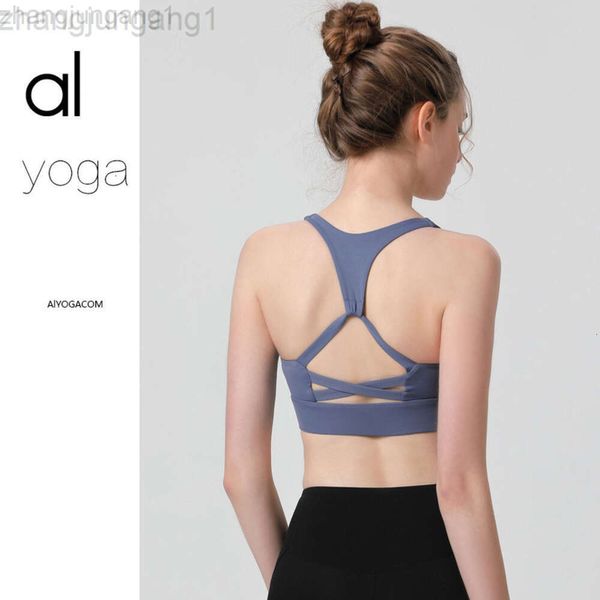 Desginer Alooo Yoga Tanks Underwear Sports Fitness sujetador de choque la elasticidad de la venta de alta resistencia Artículo de venta caliente