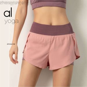 Desginer alooo yoga vrouw pant top vrouwen originfitness en sport shorts dames zomer hete broek anti glans casuquick drogen ademende