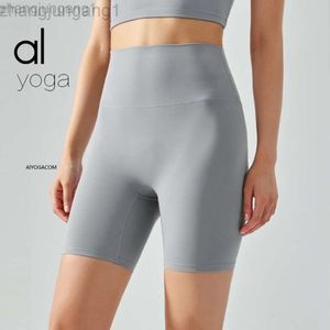 Desginer Aloyoga Yoga Al une pièce pantalon de Fitness taille haute short cinq points pantalon de cyclisme costume d'été pour femme