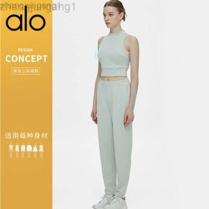 DESGINER ALS YOGA ALOE BRA Tanks New Fitness Sports Sans manchettes High Taies High Short Adgit Suit