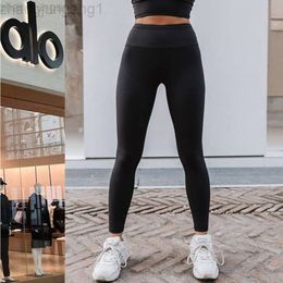 Desginer ALS Yoga Pant Leggings Hoge taille Nylon Pants Dames Running Fitness and Sports Capris 1013