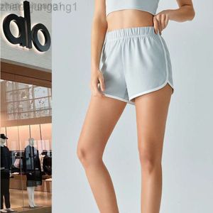 Desginer ALS Yoga Shorts Woman Pant Top Women Dames High Taille Sports Shorts Fitness Running oefening Snel droge ademende knuppelen