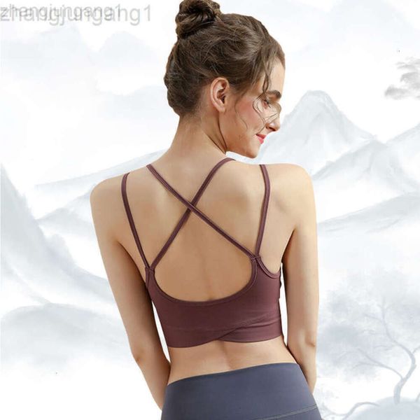 DESGINER ALS YOGA Tanks Sports Fitness Training Bra Womens Top se rassemble à haute intensité en cours d'exécution à l'épreuve du choc respirant et à sueur