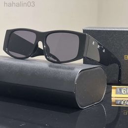 Desginer Balencigaa B+Gafas de sol mismo modelo 23 Nuevas letras rojas de Internet Ins tensores Resistentes a la alta apariencia de conducción de gafas de sol