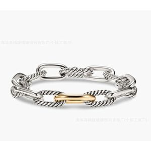 Ontwerper David Yurma sieraden David Yurma Armband Eenvoudige en elegante populaire geweven gedraaide touwring David armband