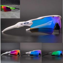 Ontwerper Oakly zonnebril Oakleie ssunglasses 92755 Lens Fietsbril Unisex Buitensporten Hardlopen Bergbeklimmen Kleur veranderende okleys zonnebril