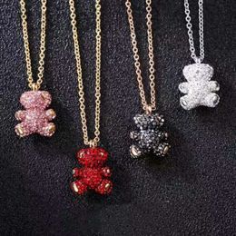 Collier Swarovski designers Bijoux Shi Jiamman Diamond en peluche en peluche