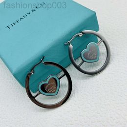 Desginer Tiffanyjewelry Bracelet 2024 Minimalista Avanzado Avanzado Anti alérgico Exagerado T Familia Familia Slimming Blue Súper Fresh Estilo Instagram Ear de Instagram
