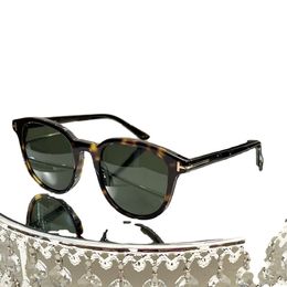 Ontwerper Tom-fords zonnebril Ft0752 Hoge kwaliteit merkontwerp Luxe zonnebril Mode Rijden Sportzonnebril 2024 Nieuw