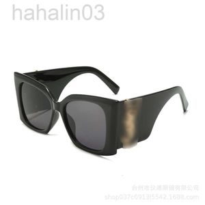 Desginer ysl lunettes de soleil New Yang Shulin Large Box Lunettes de soleil pour femmes avec Advanced Sense Lunettes de soleil individualisées à la mode et à la mode