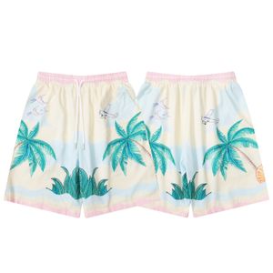 designer shorts casablancas shorts mannen shorts zomer beachpants casablanca halfpants heren vrouwen casual shirts set casa blanca shorts
