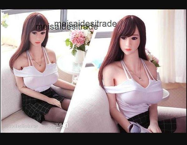 Desiger Real Sex Doll Half Entity Silicone Inflable 165 cm Japonés Masculino Love Dolls Soft Pecho Realista Juguetes para adultos para hombres 2D9K