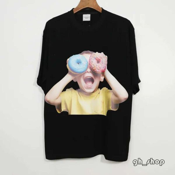 Desiger Shirts Adlv La plus haute qualité-Shirts Corée Marque de mode Adlv Teddy Bear T-shirt à manches courtes pour filles Donut Demi-balayage pour couple Taille 11 Dieo 8845