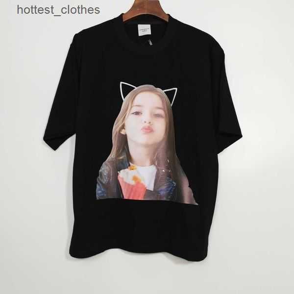 desiger shirts adlv La plus haute qualitéT-shirts Corée Marque de mode Adlv Teddy Bear T-shirt à manches courtes pour filles Donut Demi-balayage pour couple Taille 11 Dieo 9 MPTM