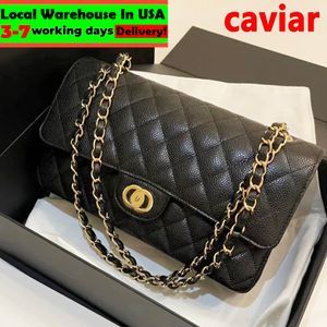 Bolso de diseñador con solapa Bolsos de hombro Bolsos de mano Clásicos Clásicos de moda de lujo Bolso de caviar Monedero de hilo de terciopelo a cuadros Letras dobles Cintura con cerrojo sólido Rayas cuadradas