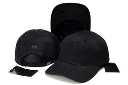 Design Caps Black Brown Hats Air Brand Solid Back Cap Men Dames Bone Snapback Verstelbaar Cash Beatuy Borduurwerk Hoed Casquette Golf Baseball Caps