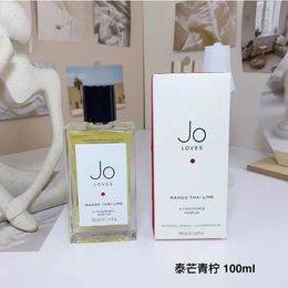 Design Hot Perfumes Jo Loves Woman Parfum MANGO THAI LIME A Fragrance Parfum Edp 100ml Natuurlijk parfum Langdurige tijd Keulen Parfum Natuurlijke spray