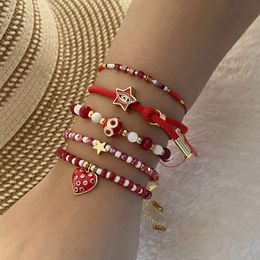 Bracelet en perles légères design, bijoux en pierre naturelle, bijoux bohème B474