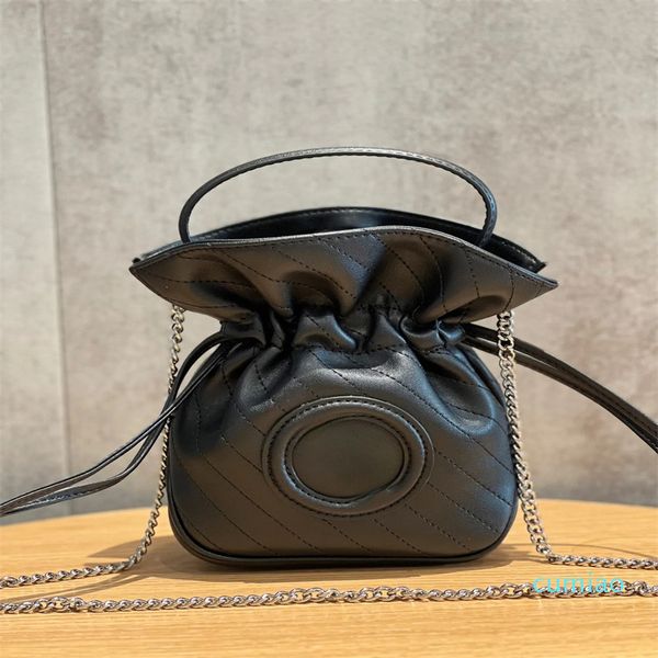 Mini sac seau de luxe Design, Mini sac à bandoulière avec fermeture à cordon, avec sac à poussière