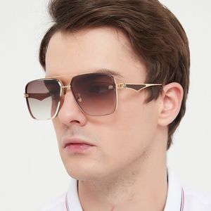 Design MayiBach lunettes de soleil aviateur lunettes UV400 monture métallique verres Polaroid site officiel version 1:1 haut de gamme support métallique