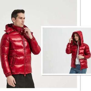 Design Mens Parka Winter Womens Coat Outdoor Fashion Brand Hooded Down Warm Veste Lovers Amants à la mode Vêtements haut de gamme