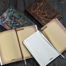 Planificateur rétro en Bronze, carnet Vintage Gecko lézard, fournitures scolaires, bureau, éducation culturelle, Kawaii