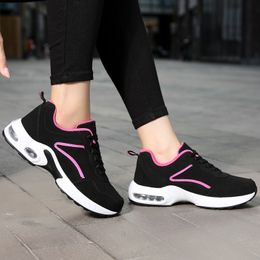 Diseño sentido Suela blanda Zapatos casuales para caminar Zapatos deportivos Mujer 2024 Nuevo explosivo 100 Zapatillas de deporte súper ligeras con suela blanda Zapatos Colores-80 Tamaño 35-42