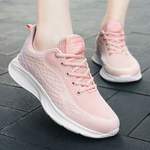 Sentido del diseño Zapatos casuales de suela blanda Zapatos deportivos para mujer 2024 Nuevo explosivo 100 Zapatillas de deporte de suela blanda súper ligeras Colores-187 Tamaño 35-42