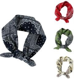 Design Square Print sjaals Lichtgewicht nekschermzak Artistieke accessoires voor vrouwen