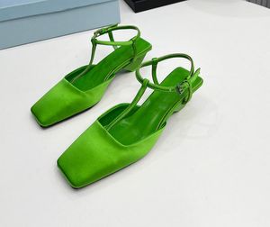 Diseño de sandalias de cuero modelerie de mujeres zapatos exquisitos y elegantes superficie de satén de cuero blanco slingback fiestas de boda de boda eu35-42