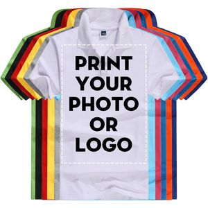Concevez vos propres t-shirts personnalisés imprimés P o préférés ou impression personnalisée en coton pour hommes t-shirts à manches courtes hauts t-shirts 220623