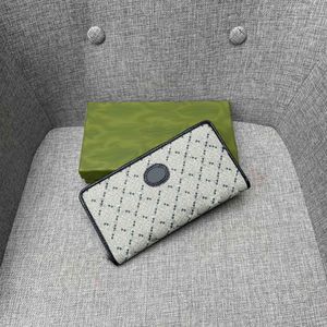 Designe Bag Wallet Cartera de Moda para Mujer Cartera Larga con Cremallera Tarjetero Plegable Porta Pasaporte Cartera para Hombre Monedero para Fotos Monedero para Llaves Monedero Estuche para Tarjetas de crédito